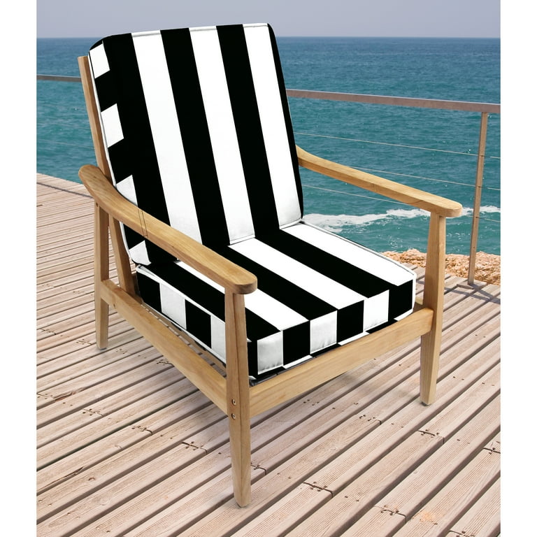 Jordan manufacturing 2 pc deep seat chair cushion size 22 inch x 21 inch x 4 inch hotsell