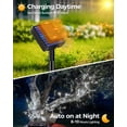 thumbnail image 2 of Guirnalda de luces solares Bitjam, 15 m, 150 LED, impermeables, color blanco frío, 2 of 7