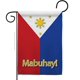 thumbnail image 1 of Breeze Decor 58097 Bandera De Jardín Con Impresión De Dos Caras De Filipinas, 13 X 18,5 Pulgadas., 1 of 1