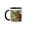 Black/White, variant on 3drose, Africa, Uganda, Ishasha. Lioness in Tree, Resting on Branch, 11oz Mug