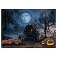 thumbnail image 1 of Halloween Theme Photography Background Portrait Photography Backdrops with Pumpkin Pattern, 1 of 7