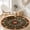 Color 4, variant on SPXUBZ Velvet Round Area Rug Wine Red Cream Palace Medallion Circular Floor Mat Soft Non-Slip Accent Carpet for Living Room Bedroom Vintage Boho Home Decor Throw Rug