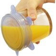 thumbnail image 4 of Couvercle de Bol Extensible 6 Pcs en Silicone pour Conservation Universelle, 4 of 5