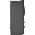 thumbnail image 4 of LG 22 cu ft. Smart Counter Depth Double Freezer Refrigerator LMXC22626D, 4 of 12