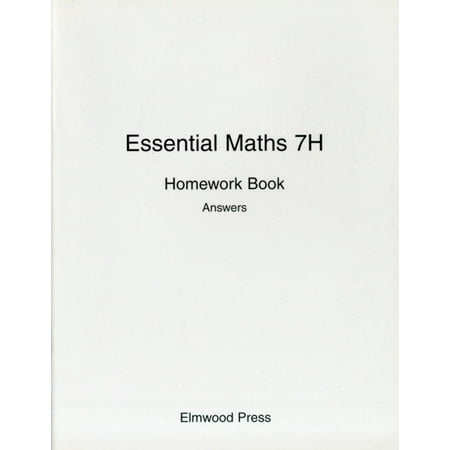 Help with homework maths essentials