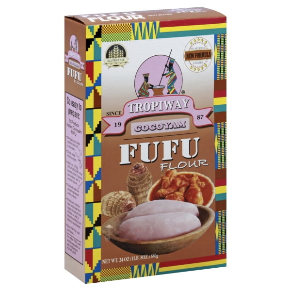 Tropiway Coco Yam Fufu Flour Unique ingredient for producing authentic