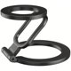 thumbnail image 1 of wonima11 Dual Magnetic Phone Ring Stand Desk Holder, Double Sided Magnet Phone Grip Holder Kickstand for Cell Phone, Dual Magnetic Phone Kickstand Grip Desk Stand for Gym Office (Black), 1 of 1