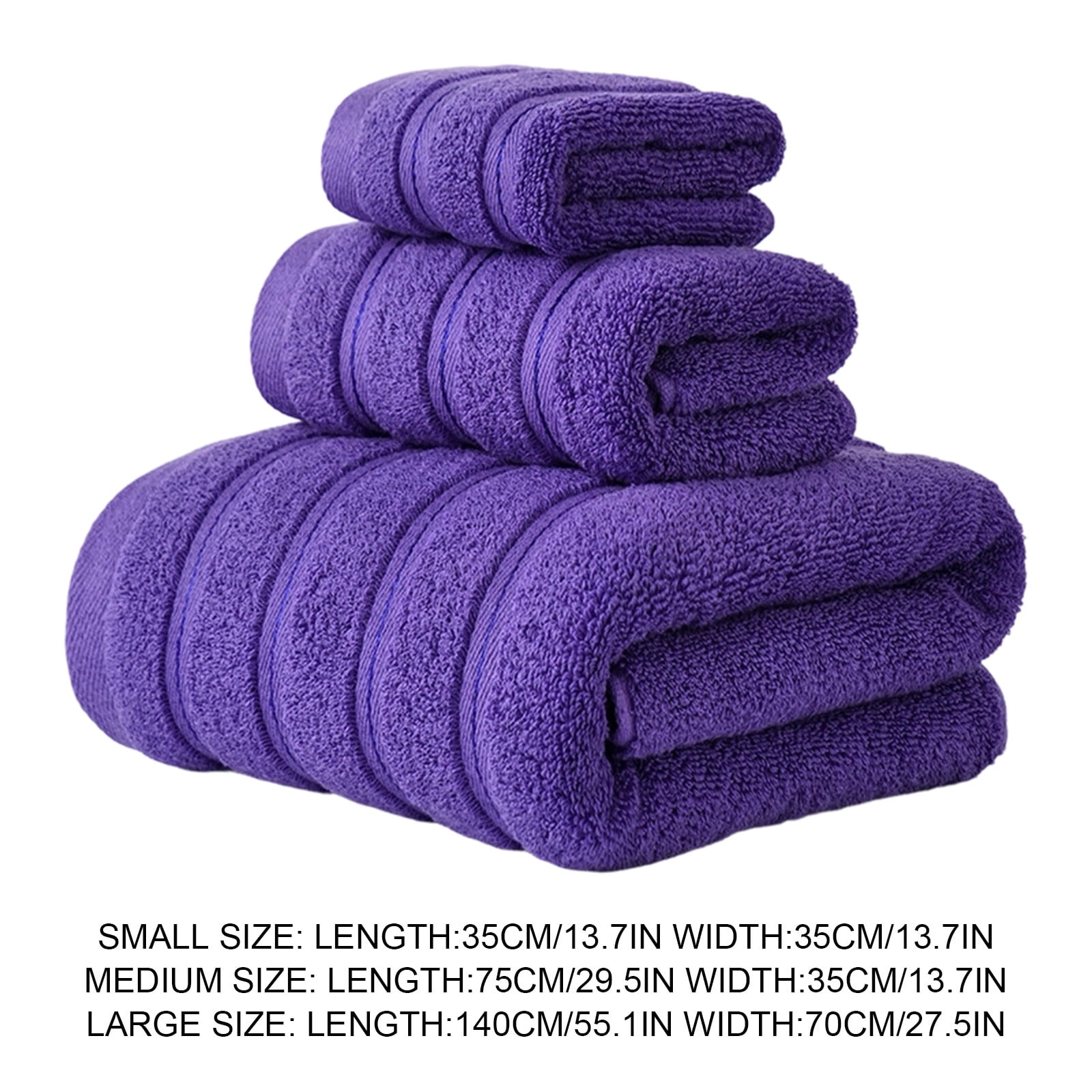 Onuia Bath Towel, 3 Packs Cotton Luxury Towels, Ultrasoft Large Size Bath Bundle, Premium Soft & Absorbent, 55x27 in Quick Dry Spa Towel for Bathroom,Hotel Collection