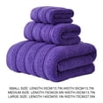 thumbnail image 3 of Usmixi 3 Pack Bath Towels Soft Absorbent Long Staple Fiber Quick Dry Plush Comfortable Skin Friendly Towels for Bathroom Shower Gym Spa Durable Wash After Wash Set of 3, 3 of 5