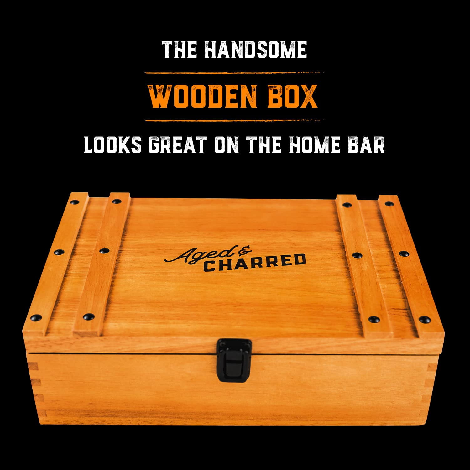 Cocktail Smoker Kit With Quad Flame Torch & Wood Chips - Whiskey & Bourbon Gift Set - View #2