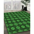 thumbnail image 2 of Ahgly Company Indoor Rectangle Patterned Deep Emerald Green Area Rugs, 7' x 9', 2 of 6