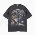 thumbnail image 7 of CLOTEX Jonathan Quick shirt vintage design sport big head shirt comfort colors 90s, gift for fans tee, Denim M, 7 of 7