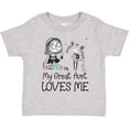 thumbnail image 3 of Inktastic Aunt and Niece My Great Aunt Loves Me Boys or Girls Toddler T-Shirt, 3 of 5