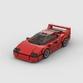 thumbnail image 4 of 372PCS F40  MOC  (compatible with mainstream brands)Speed Champions Racing Car Sports Model Garage Sets Building Blocks Famous Racers City Vehicle Technique DIY Bricks Toys (M10301), 4 of 7