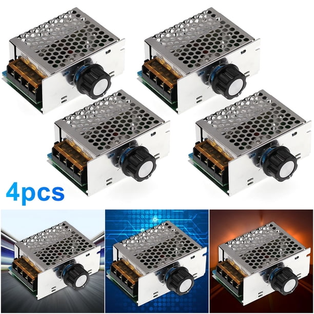 Regulador Voltaje Eléctrico 4000W AC220V Regulador Temperatura para Uso Doméstico