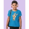 thumbnail image 2 of Happy Bunny T | | Size Sapphire,XS (Youth T-shirt),Juniors, 2 of 4