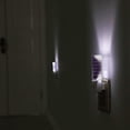 thumbnail image 7 of Rocae Purple Black Plaid for 0.5W Plug in Night Light, Dusk to Dawn, Bright Nightlight Auto-On/Off-EU, 7 of 7