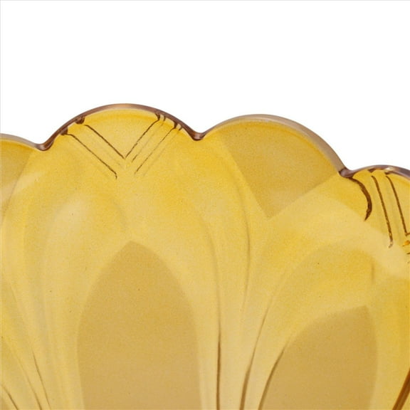 2X Ceiling Fan Chandelier Frosted and Clear Glass Light Lamp Shade Replacement,2 x Glass Light Shade