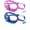 03-blue Red& Pink, variant on Swim Goggles with Nose Cover, 2 Pack Wide View Diving Mask Anti-Fog UV No Leak Toddlers Swimming Goggles for Kids 3-15