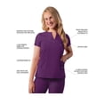 thumbnail image 2 of Adar Addition Scrubs For Women - Notched V-Neck Scrub Top, 2 of 7