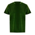 thumbnail image 2 of Mens Short Sleeve T-Shirts Pack Crewneck Workout T-Shirt Lightweight Undershirt Tee Tops Bulk Summer Beach Plain Short Sleeve (GN1,L), 2 of 6