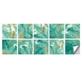 thumbnail image 1 of Less Than 5 Wall stickers 1Set 10PC 3D Tile Sticker Self Adhesive DIY Tile Wall Sticker, 1 of 9