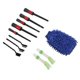 thumbnail image 2 of 11PCS Car Cleaning Detailing Brush Set Interior Exterior Plastic for Wheels Windshield Wipers Window GlassBlue, 2 of 5