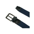 thumbnail image 2 of CTM  Elastic Braided Stretch Belt with Silver Buckle (Men), 2 of 4