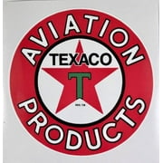 Texaco Aviation Products Peel & Stick Decal DEC-0120S