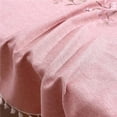 thumbnail image 4 of Mantel Rectangular resistente a las arrugas, impermeable, lavable, cubierta de mesa de granja con borlas, 4 of 5