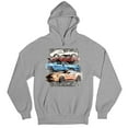 thumbnail image 5 of Shelby Cars Sketch Sweatshirt Mustang Racing American Muscle Car GT500 Cobra Performance Powered by Ford Hoodie, 5 of 7
