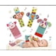thumbnail image 1 of Baby Wrist Rattle Foot Finder Socks Set,Cotton and Plush Stuffed Infant Toys,Birthday Holiday Birth Present for Newborn Boy Girl 0/3/4/6/7/8/9/12/18 M, 1 of 1
