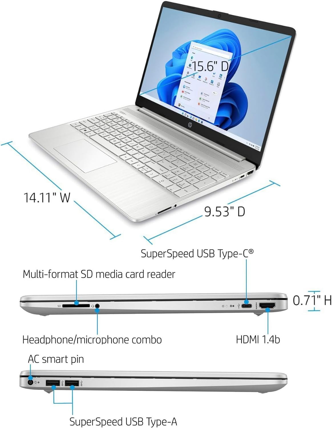 HP 15.6