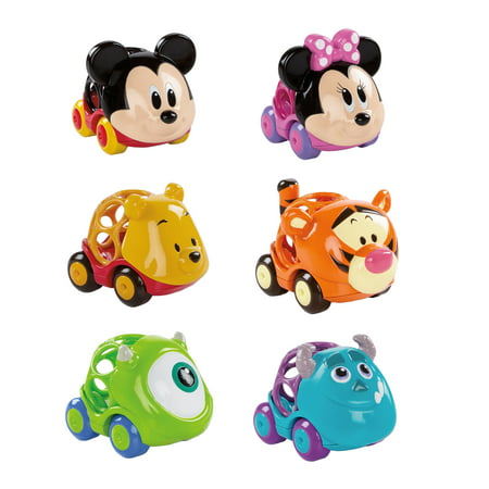 Disney Baby Go Grippers Collection Push Cars - Disney