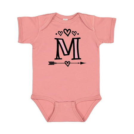 

Inktastic Letter M Monogram Tribal Arrow Gift Baby Girl Bodysuit