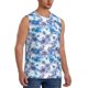 thumbnail image 2 of Balery Icy Blue Snowflakes Camisetas sin mangas para hombre, absorbe la humedad y protege contra el mal olor.-Medium, 2 of 7