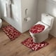 thumbnail image 5 of Juego de alfombrilla de baño, antideslizante, absorbente suave, lavable, 5 of 6