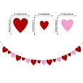 thumbnail image 3 of WMQPNNS Nouveau Guirlande Décorative en Forme de Cœur pour la Saint-Valentin, 3 of 8