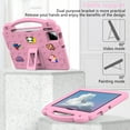 thumbnail image 4 of Ancove Kids Case for Onn 11 inch Tablet Pro 2024 (100146660) ,Shockproof Light Weight Stand Handle Kids EVA Cover for Onn 11 inch Tablet Pro 2024,Pink, 4 of 8