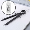 thumbnail image 2 of PinesC Quick Adjust Compass, Precision Compass, Metal Geometry Compass, with Pin Guide and Replacement Leads, for Students, Teachers, Artists, Architects, Mathematicians, Engineers, 2 of 5