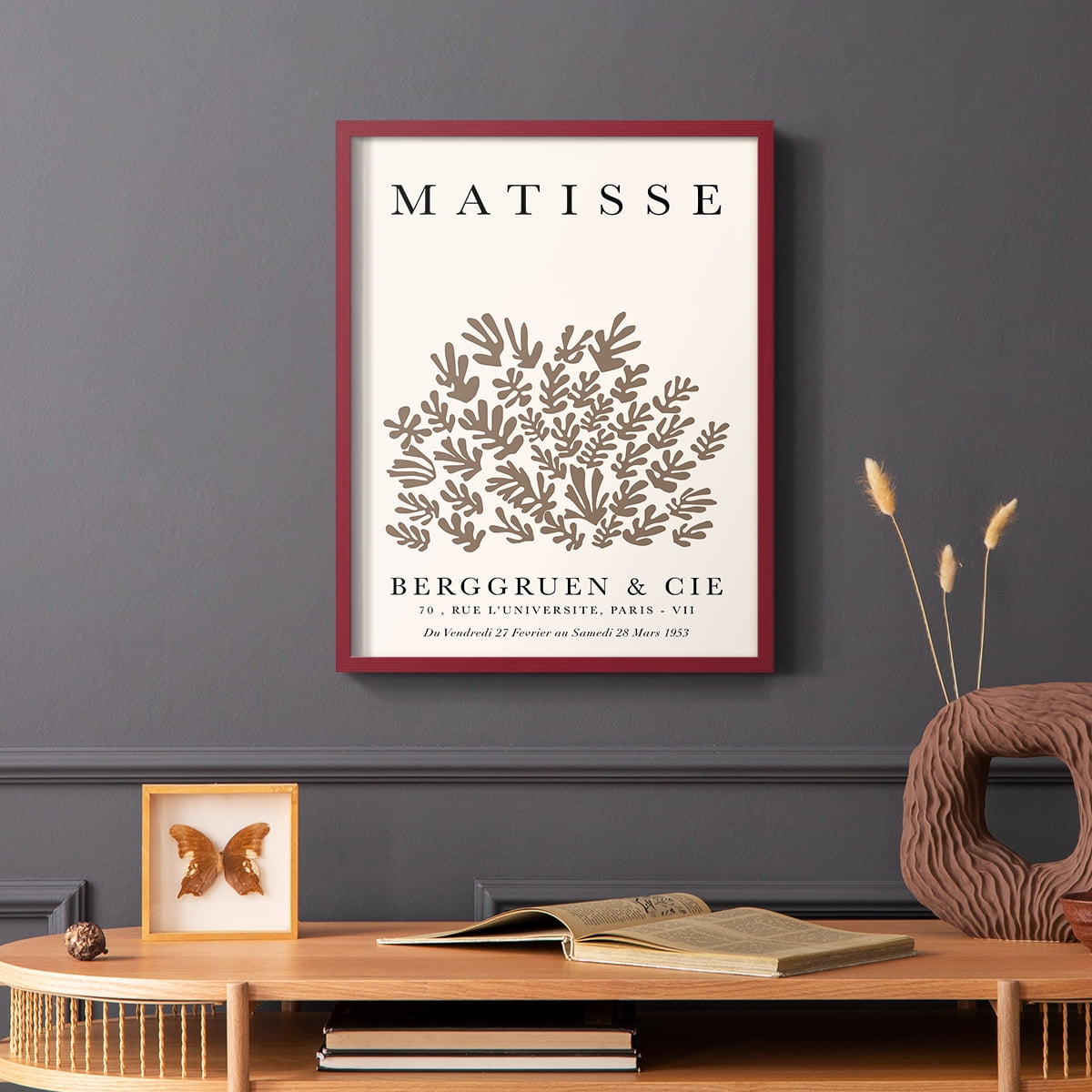 Matisse CCXXI in Solid Wood 8 x 10 Framed Print
