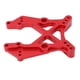thumbnail image 3 of Torre De Choque Frontal RC, Accesorios De Coche RC Refinados Aleación De Aluminio De Alta Resistencia Resistente Al Desgaste Para Coches 1/10 RC Cergrey Rojo, 3 of 8