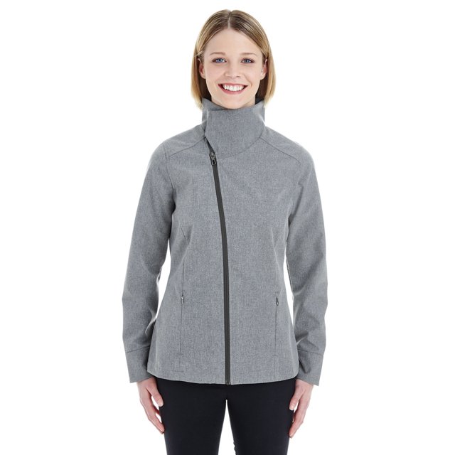 Chaqueta Soft Shell Edge para mujer con cuello convertible GRIS CIUDAD L Extremo norte NE705W