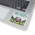 thumbnail image 3 of Happy Easter Bichon Frise American Flag Truck Vinyl Sticker Bichons Dog Lovers Gifts Idea Waterproof Decal Art Decor - 03001, 3 of 5