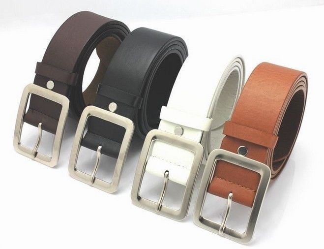 Classic Men Leather Casual Pin Buckle Waist Strap Belt Waistband Adjustable New