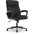 thumbnail image 4 of Serta Hannah Executive Office Chair, Ergonomic Lumbar Support, Firm Seat Cushion, Deep Body Pillows, Charcoal Gray, 4 of 12