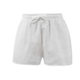 thumbnail image 1 of Ropa Playa Ocean Pacific para Mujer Short Elástico Jareta Cintura Blanco Talla CH, 1 of 4