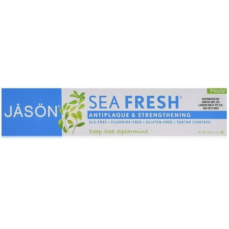 Jason Sea Fresh Deep Sea Spearmint Strengthening Toothpaste - 6oz