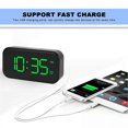 thumbnail image 4 of Reloj despertador digital Yashi táctil LED para dormitorio 4xAAA, 4 of 5