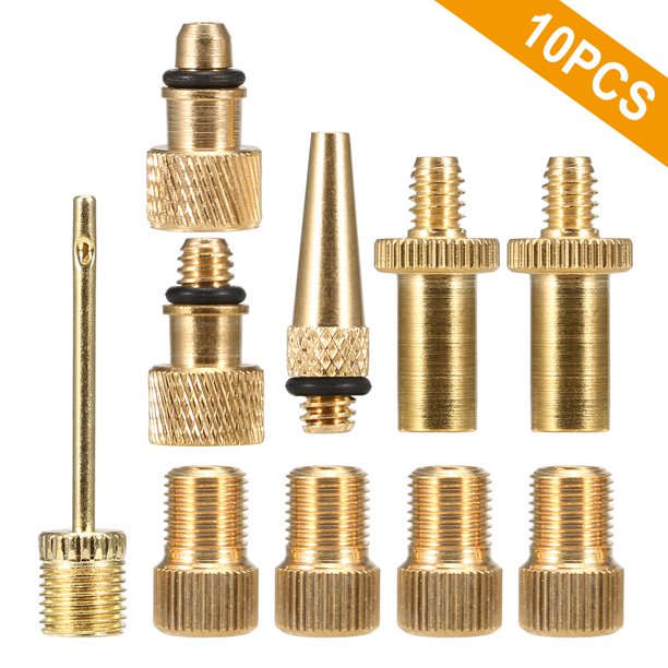 Bike Valve Adapter Set Bike Tire Valve Converter Kit Presta to Dunlop Schrader to Presta Valve